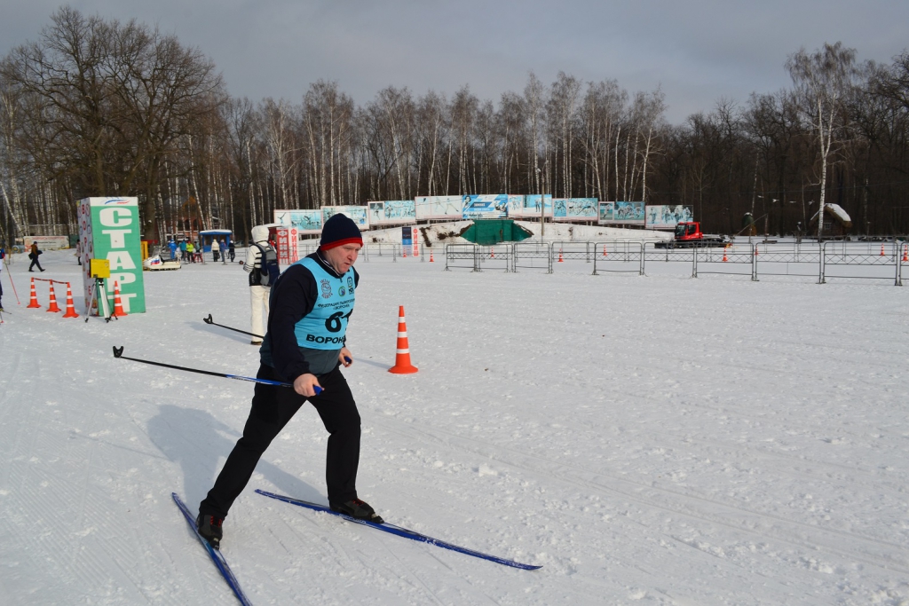 Воронежские газовики провели соревнования по лыжным гонкам