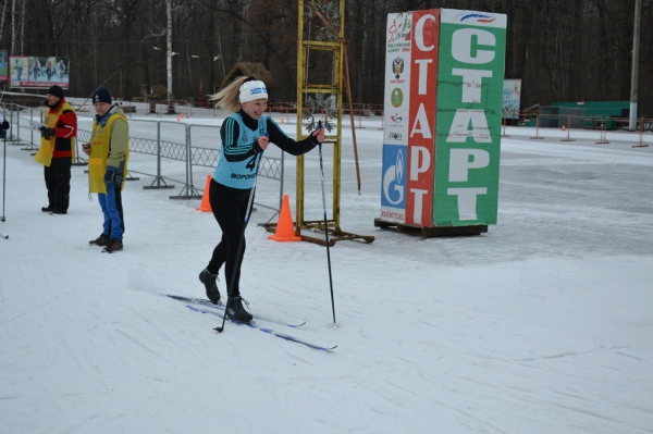 Воронежские газовики приняли участие в соревнованиях по лыжным гонкам