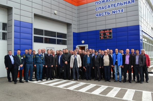 Специалисты «Газпром газораспределение Воронеж» провели совместные учения с пожарными частями