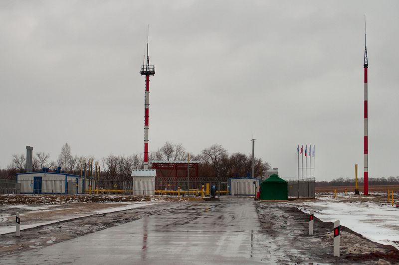 Открытие Автоматизированной газораспределительной станции в Новохоперске рп. Елань-Колено 